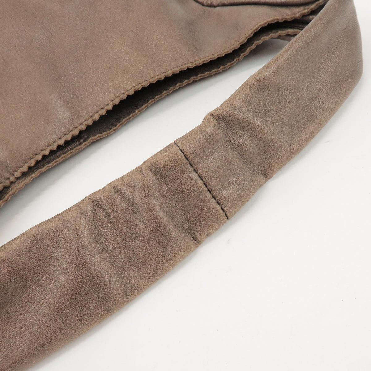 Loewe Anagram Leather Brown Leather Tote Bag Bag (Pre-Owned)