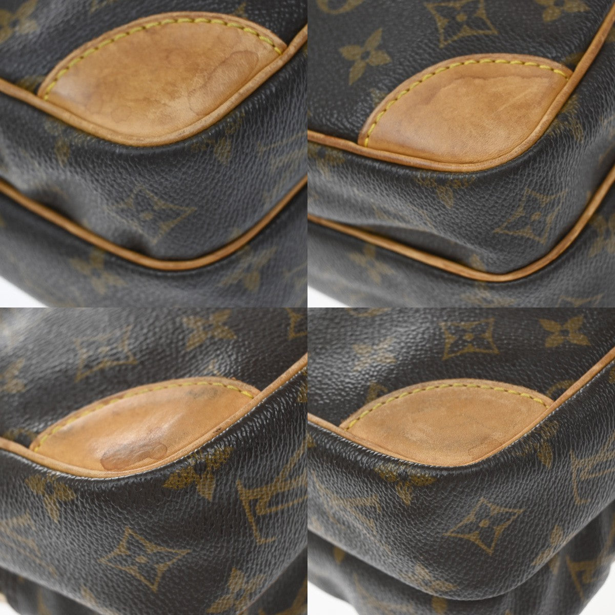 Louis Vuitton Amazone Monogram Canvas Brown Canvas Handbag (Pre-Owned)