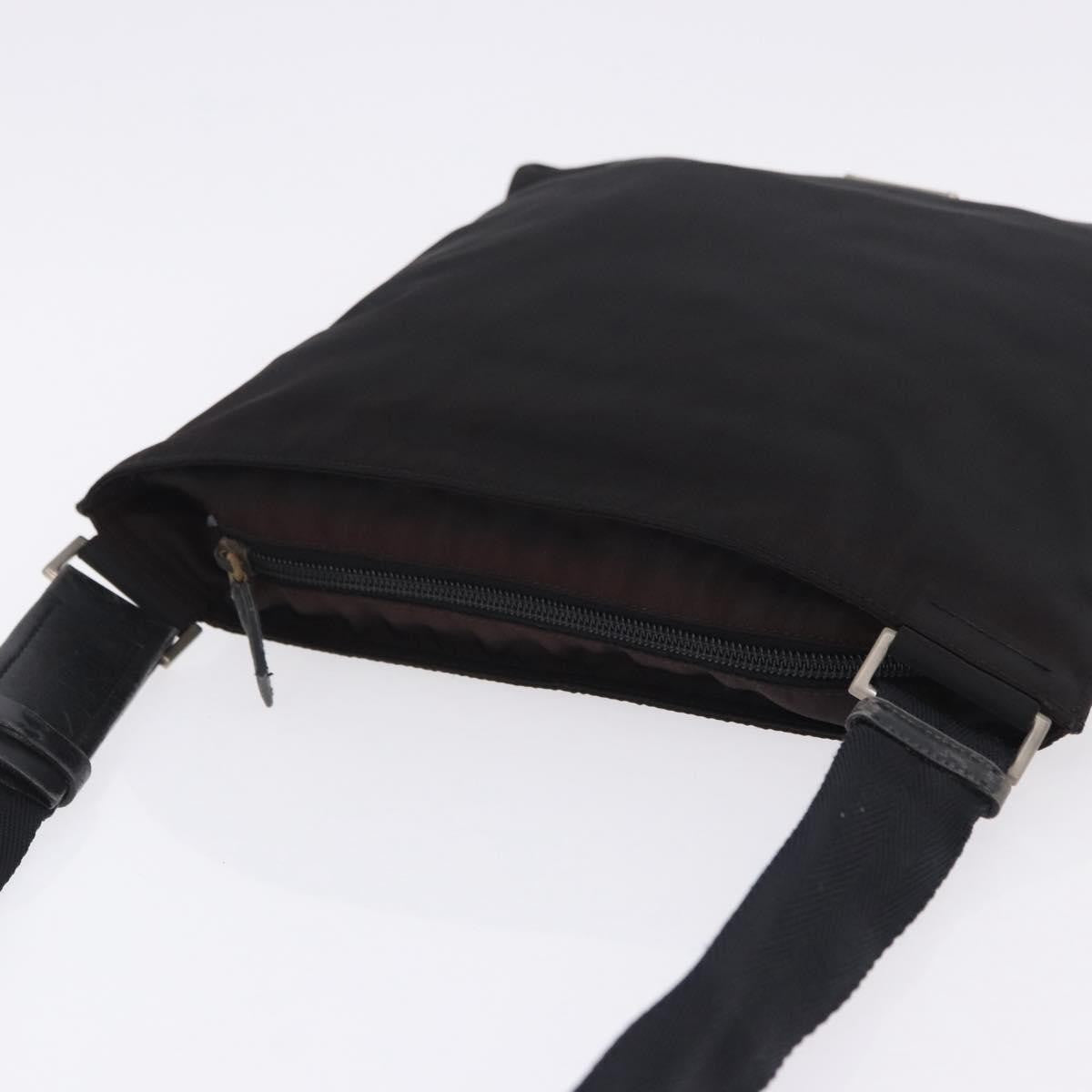 Prada Shoulder Tessuto Black Nylon Shoulder Bag Bag (Pre-Owned)