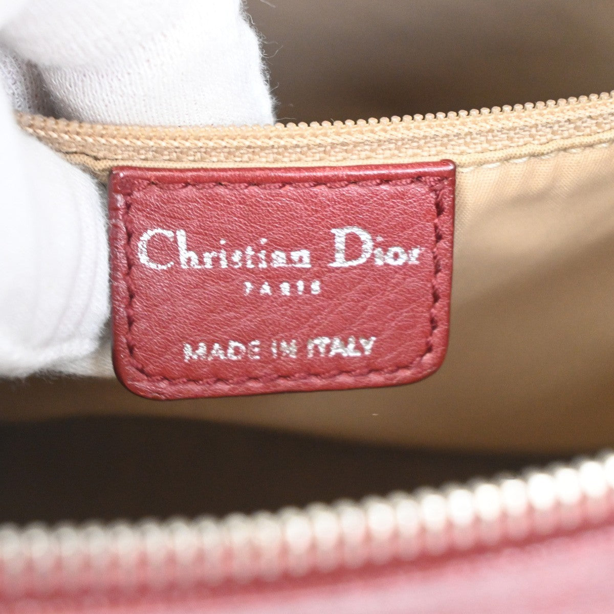 Christian Dior Vintage Street Chic Messenger Diorissimo Canvas And Leather Brown Canvas Shoulder Bag Bag (Pre-Owned)