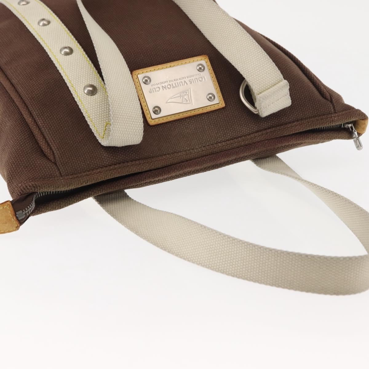Louis Vuitton Antigua Canvas Brown Canvas Tote Bag Bag (Pre-Owned)