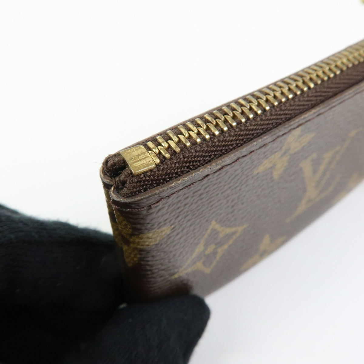 Louis Vuitton Key Monogram Canvas Brown Canvas Clutche & Pouche Bag (Pre-Owned)