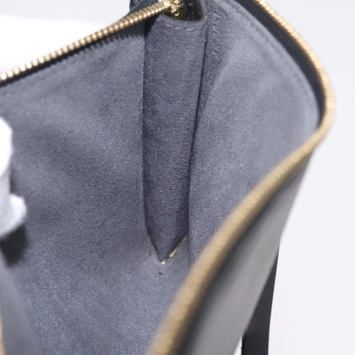 Louis Vuitton Pochette Accessoires Epi Leather Black Leather Clutche & Pouche Bag (Pre-Owned)