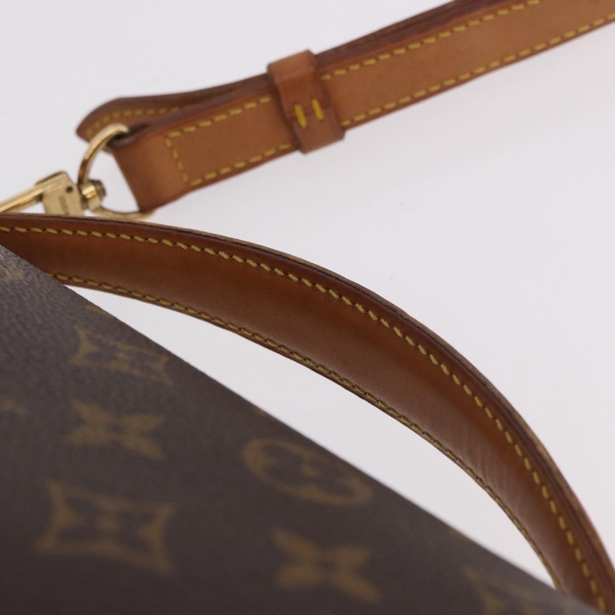 Louis Vuitton Beverly Monogram Canvas Brown Canvas Briefcase Bag (Pre-Owned)