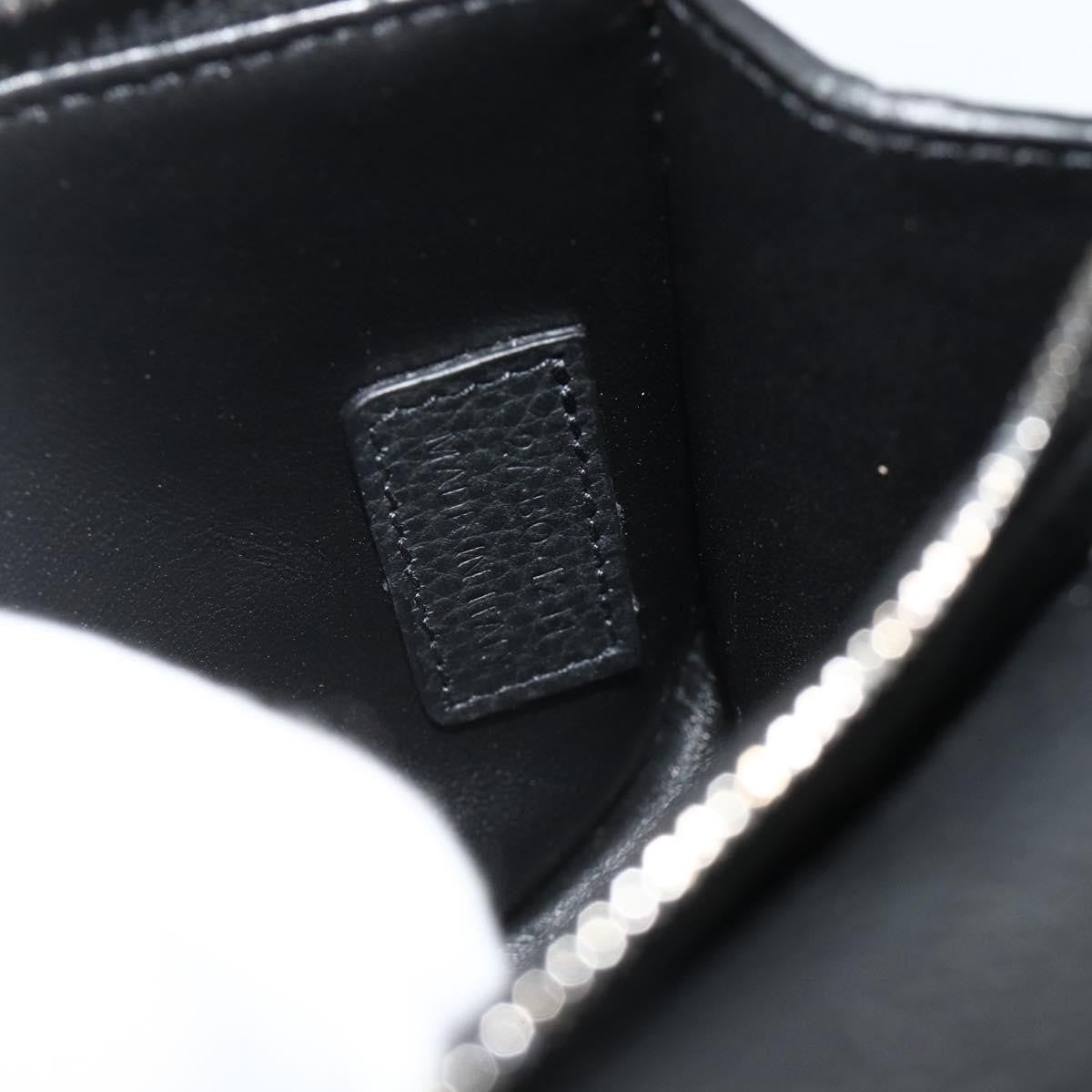 Christian Dior Saddle Pouch Belt Leather Black Leather Clutche & Pouche Bag (Pre-Owned)