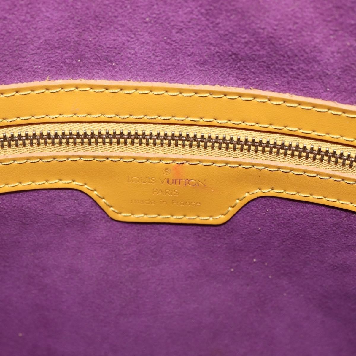Louis Vuitton Lussac Epi Leather Yellow Leather Shoulder Bag Bag (Pre-Owned)