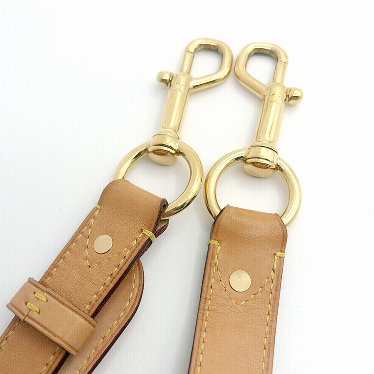 Louis Vuitton Shoulder Strap Leather Brown Leather Straps Accessory (Pre-Owned)