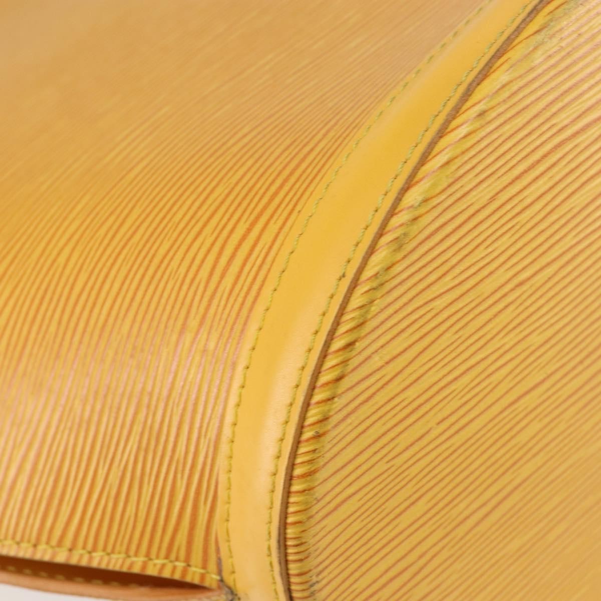 Louis Vuitton Saint Jacques Epi Leather Yellow Leather Handbag (Pre-Owned)