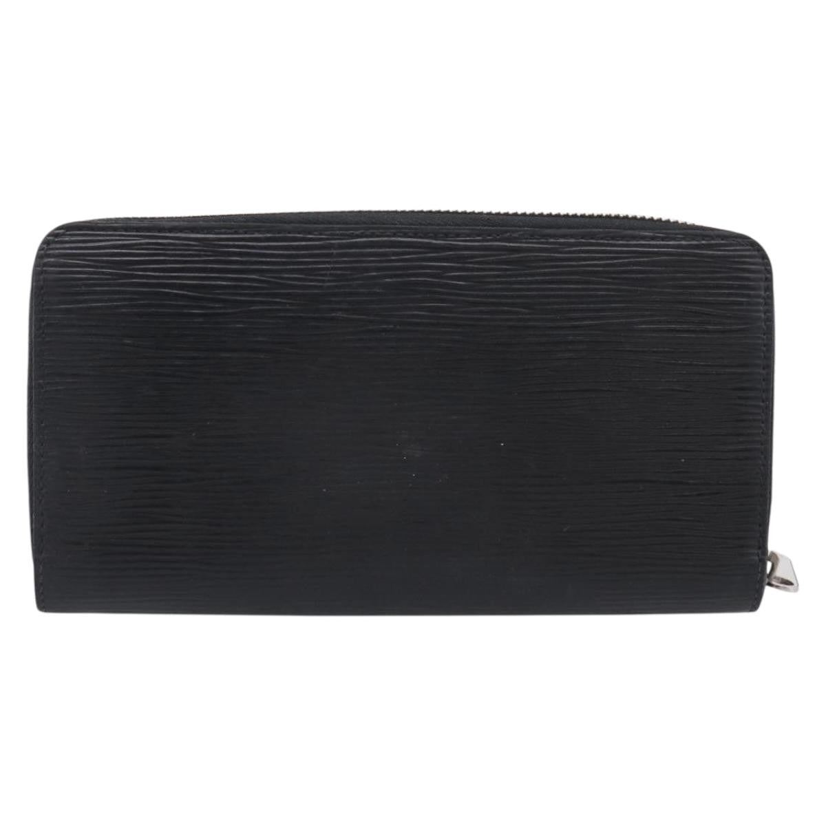 Louis Vuitton Zippy Epi Leather Black Leather Wallets Accessory (Pre-Owned)