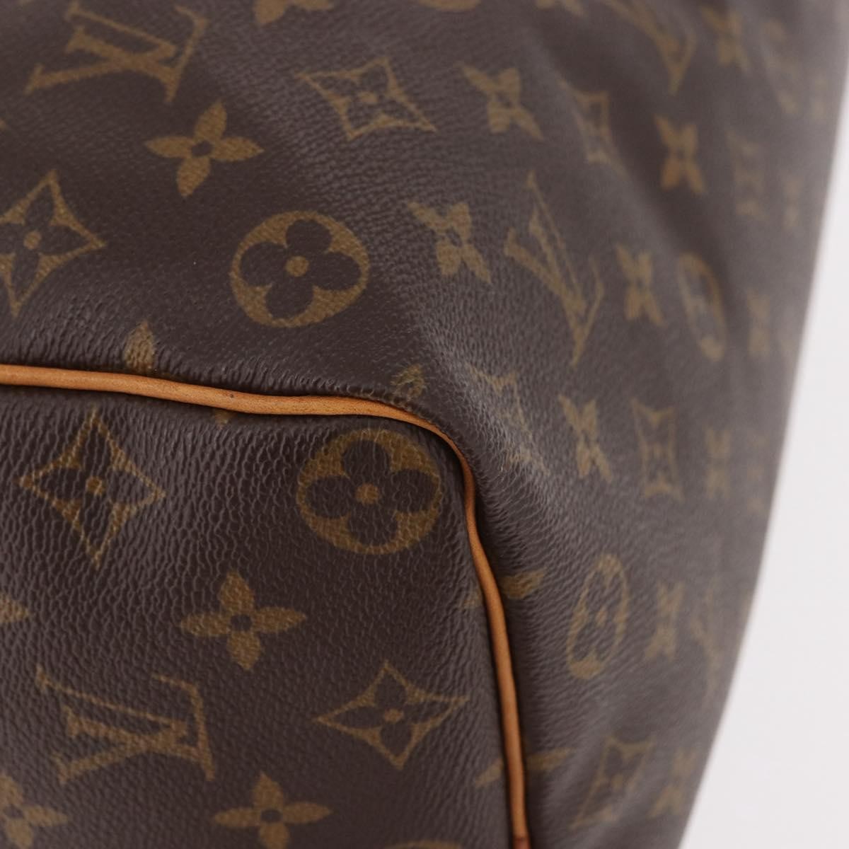 Louis Vuitton Speedy Monogram Canvas Brown Canvas Handbag (Pre-Owned)