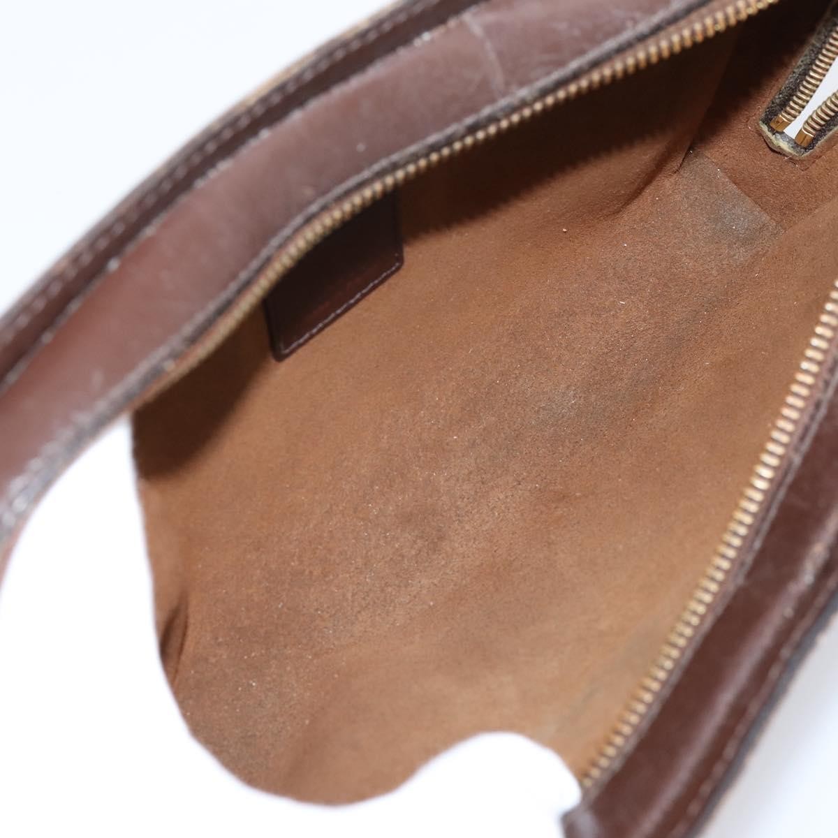Louis Vuitton Pochette Saint Louis Damier Brown Canvas Clutche & Pouche Bag (Pre-Owned)