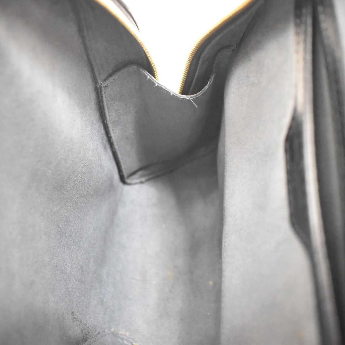 Louis Vuitton Mabillon Epi Leather Black Leather Backpack Bag (Pre-Owned)