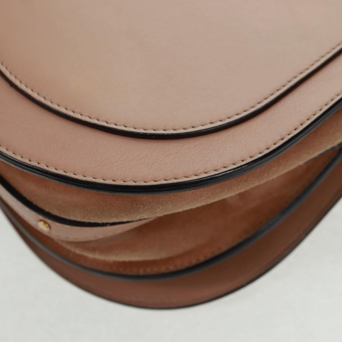Chloe Nile Leather Pink Leather Handbag (Pre-Owned)