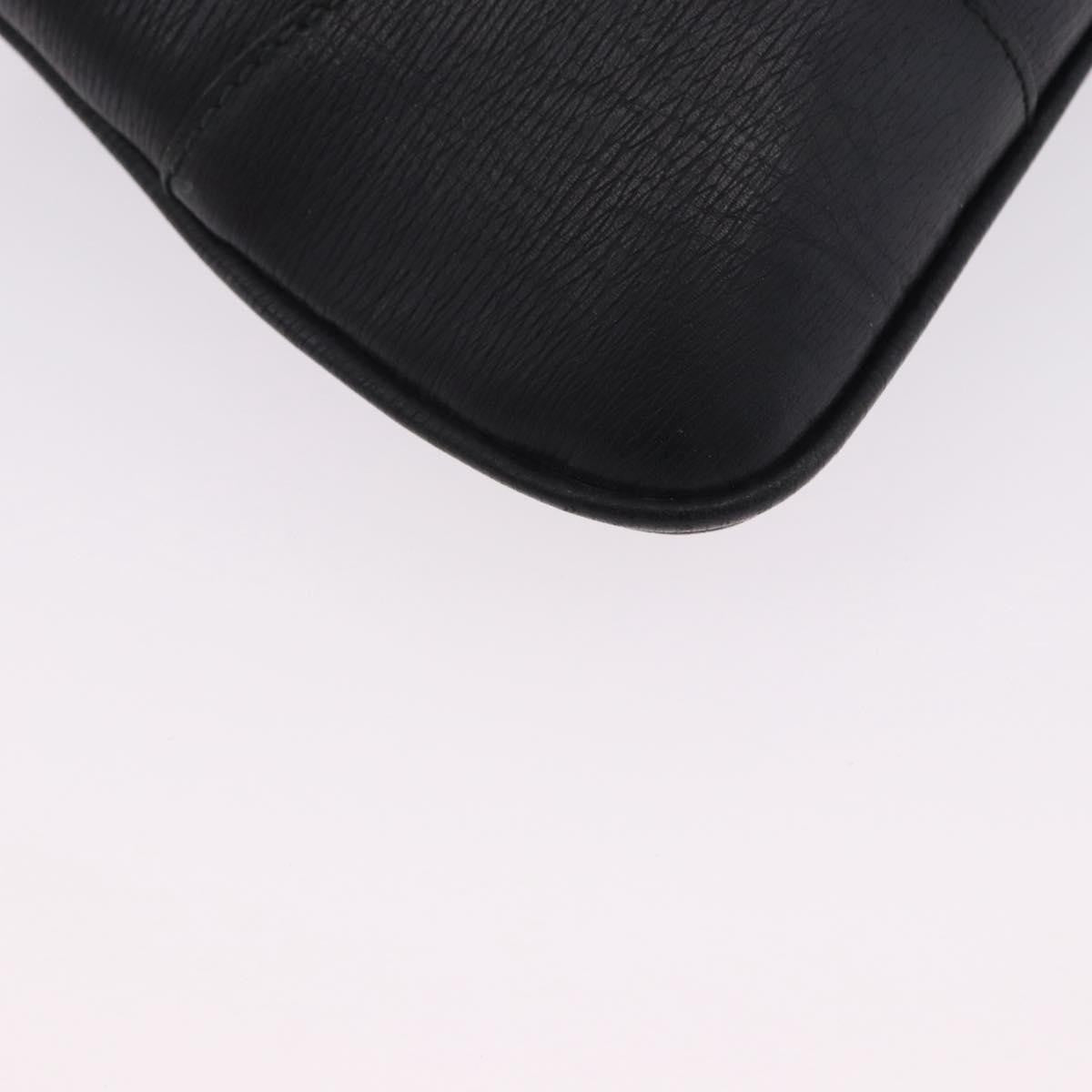Gucci Bamboo Jackie Leather Black Leather Handbag (Pre-Owned)