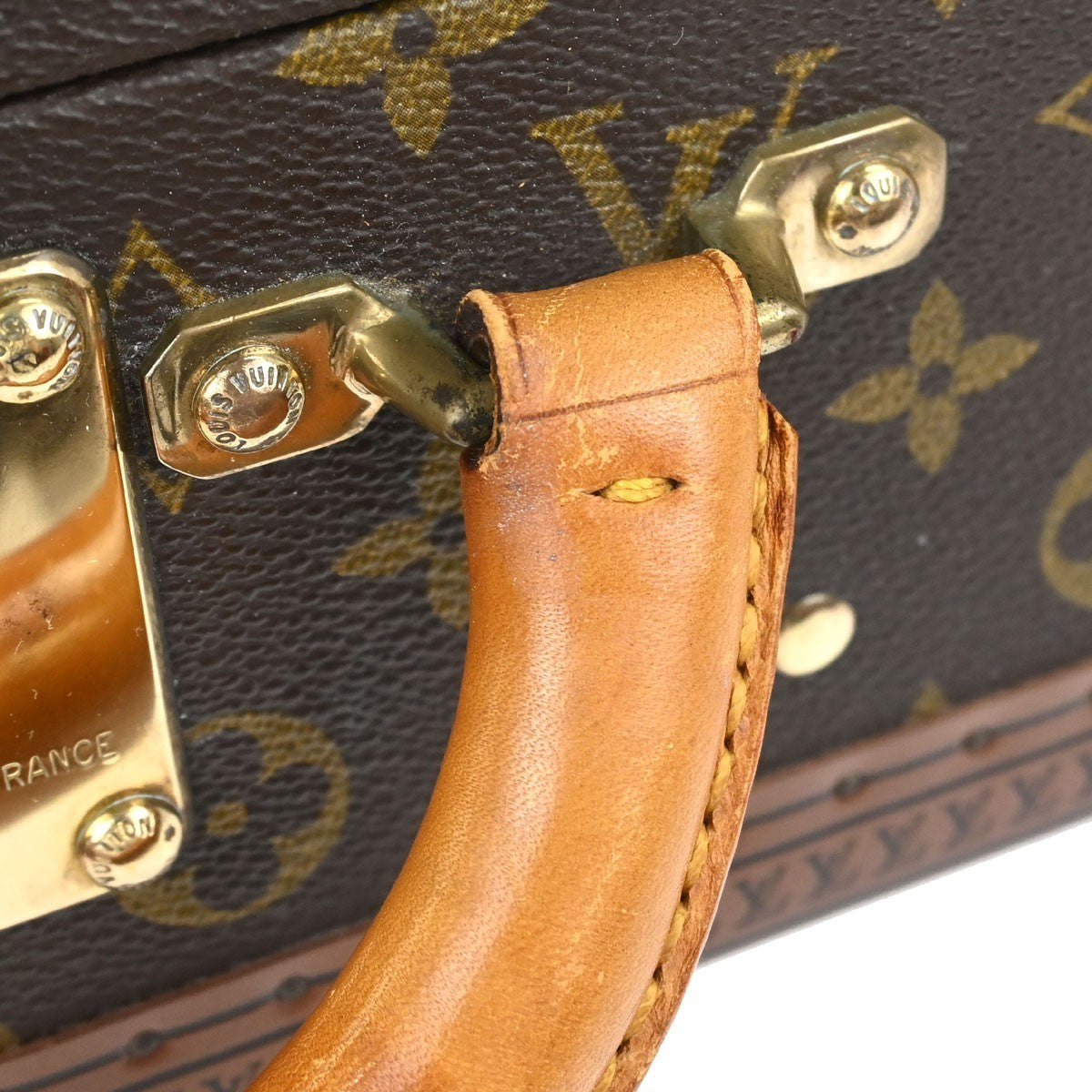 Louis Vuitton Cotteville Trunk Monogram Canvas Brown Canvas Travel Bag Bag (Pre-Owned)