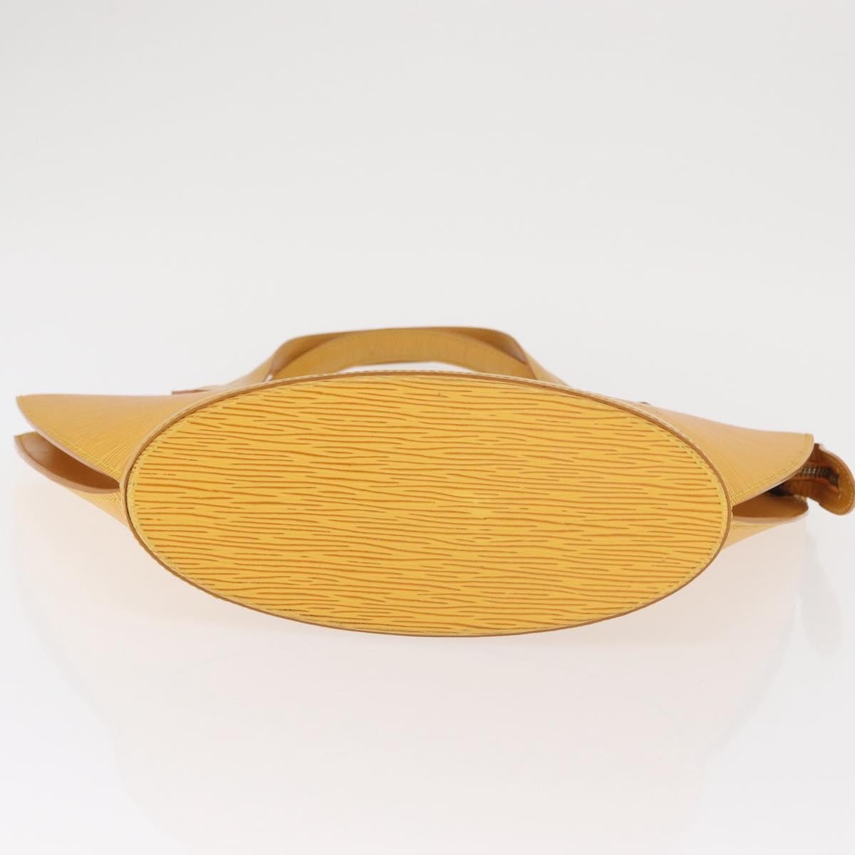 Louis Vuitton Saint Jacques Epi Leather Yellow Leather Handbag (Pre-Owned)