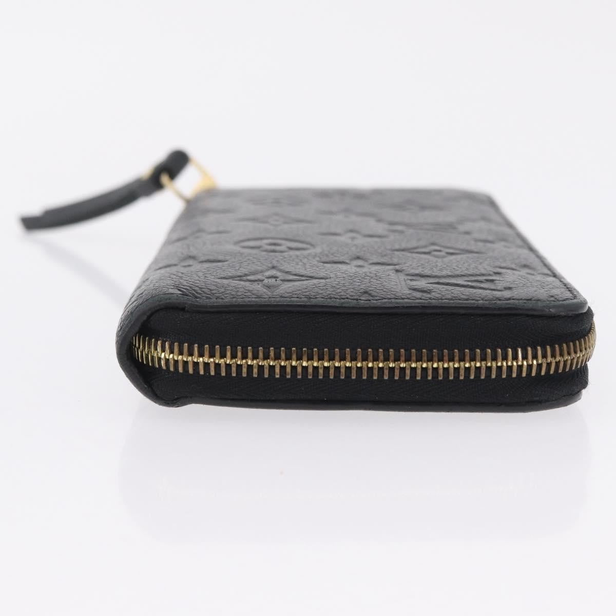 Louis Vuitton Portefeuille Zippy Monogramme Empreinte Monogramme Empreinte Black Leather Wallets Accessory (Pre-Owned)