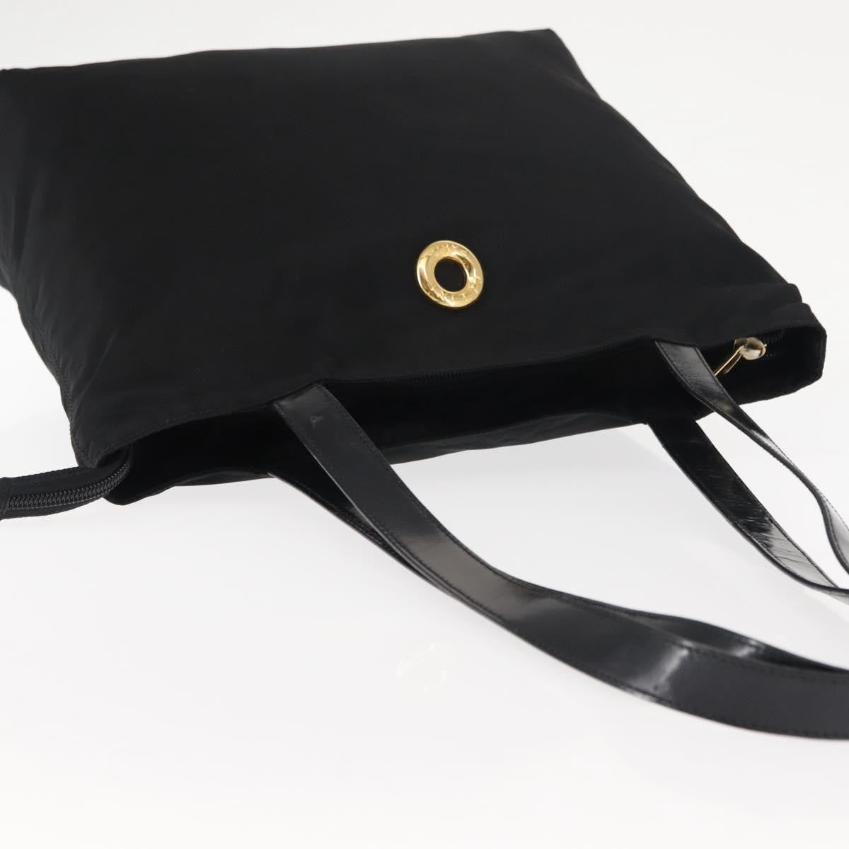 Celine Tote Nylon Black Nylon Tote Bag Bag (Pre-Owned)
