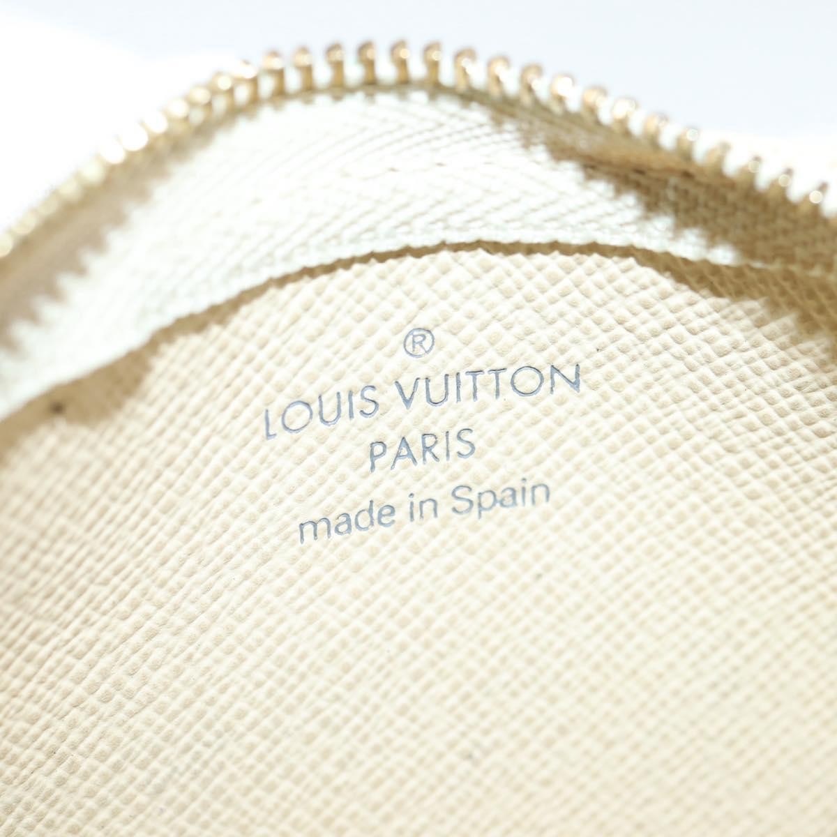 Louis Vuitton Pochette Clés Nm Canvas White Canvas Wallets Accessory (Pre-Owned)