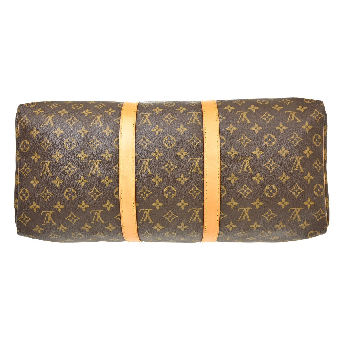 Louis Vuitton Keepall Monogram Canvas Brown Canvas Travel Bag Bag (Pre-Owned)