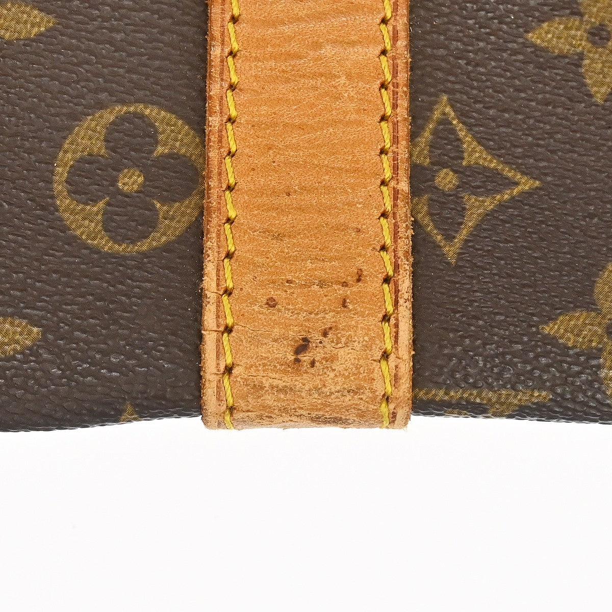Louis Vuitton Keepall Bandouliere Monogram Canvas Brown Canvas Travel Bag Bag (Pre-Owned)