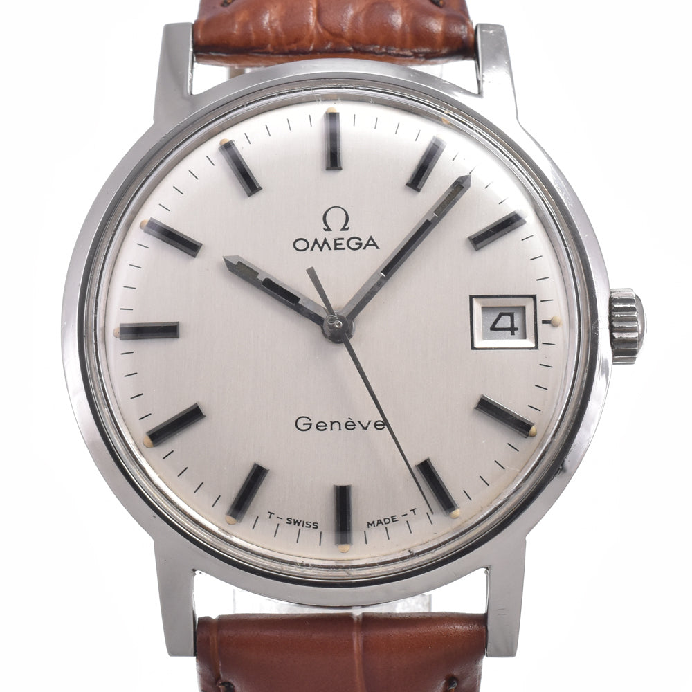 Omega Vintage Genéve Manual Stainless Steel Watch (Pre-Owned)