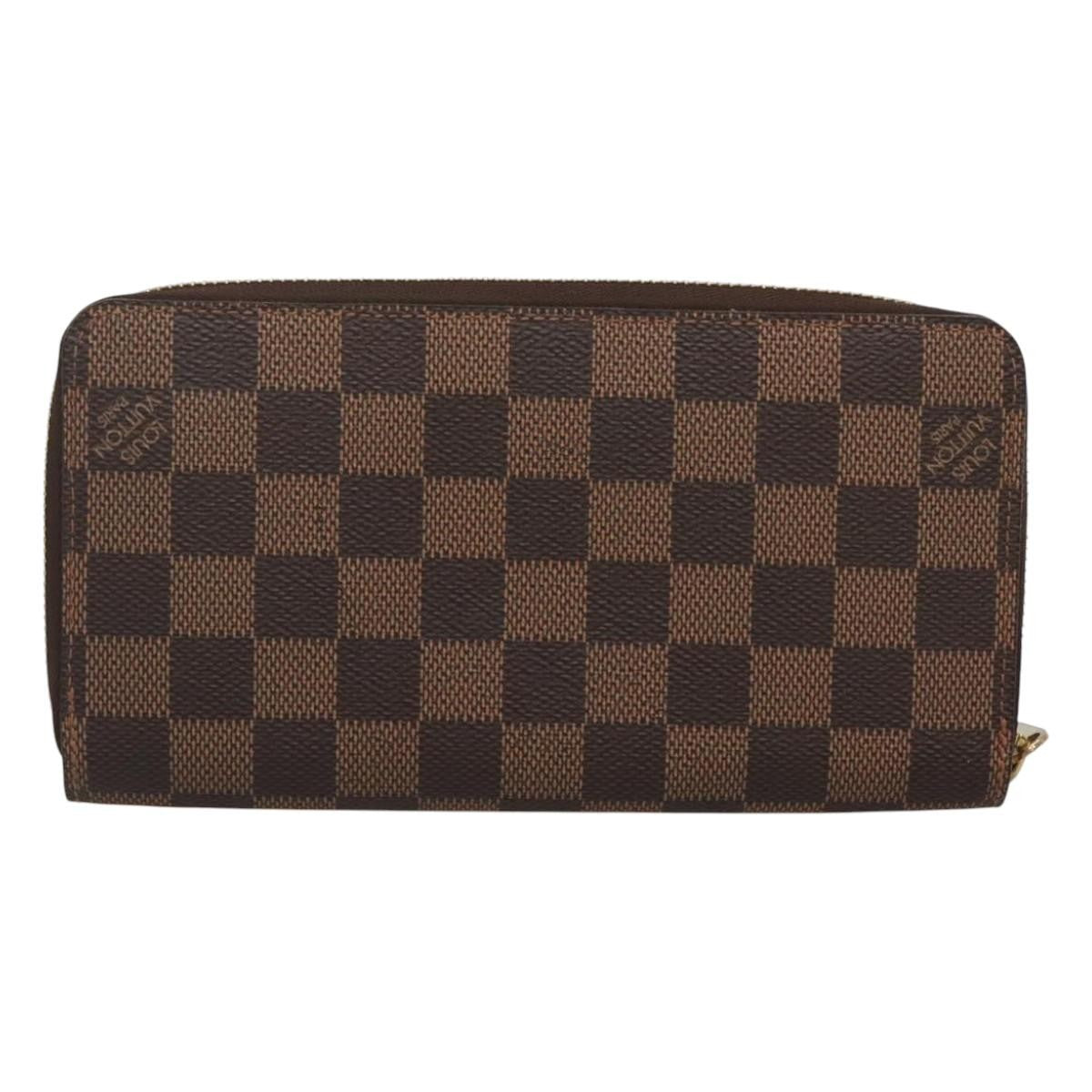Louis Vuitton Zippy Wallet Nm Monogram Canvas Brown Canvas Wallets Accessory (Pre-Owned)