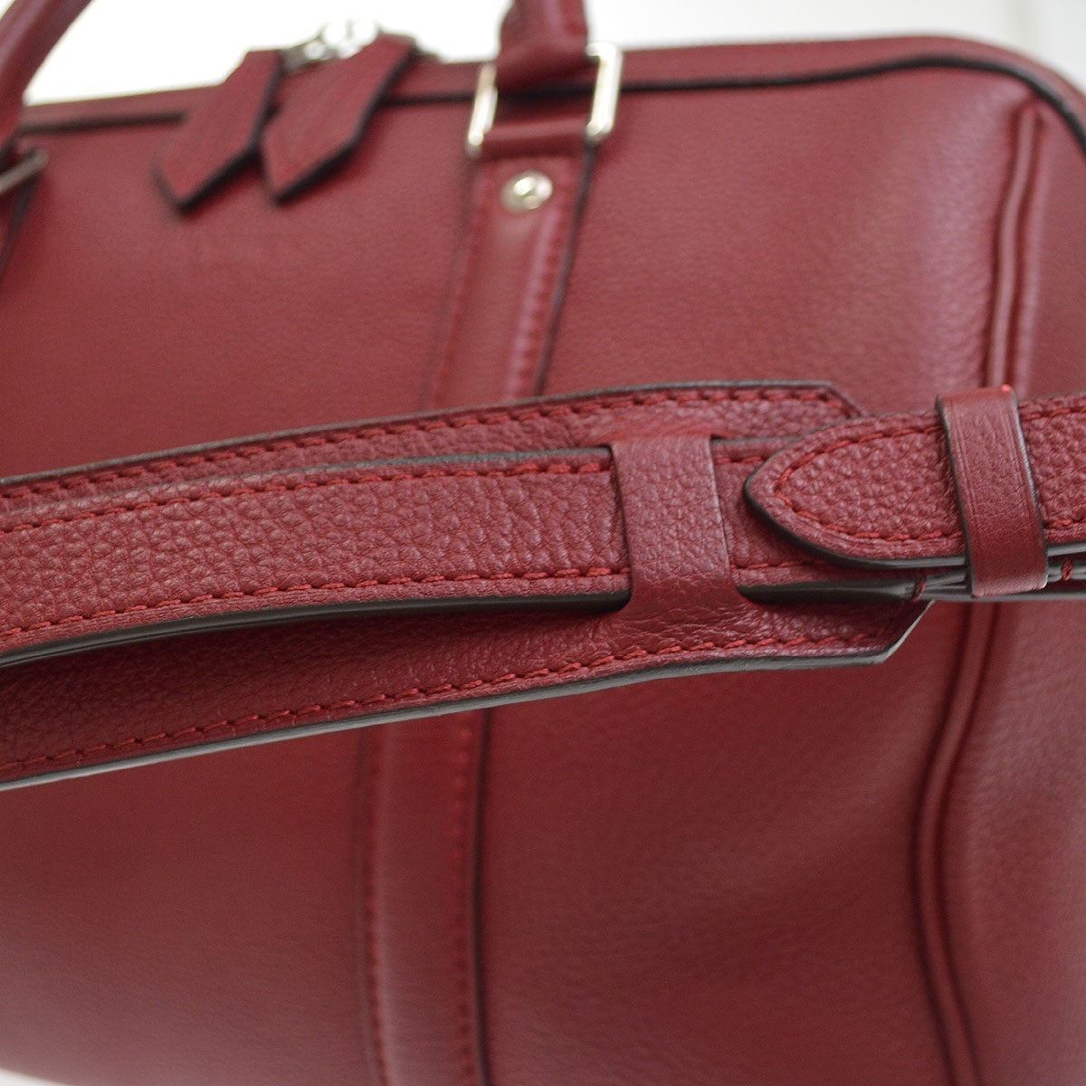 Louis Vuitton Sofia Coppola Sc Leather Red Leather Handbag (Pre-Owned)