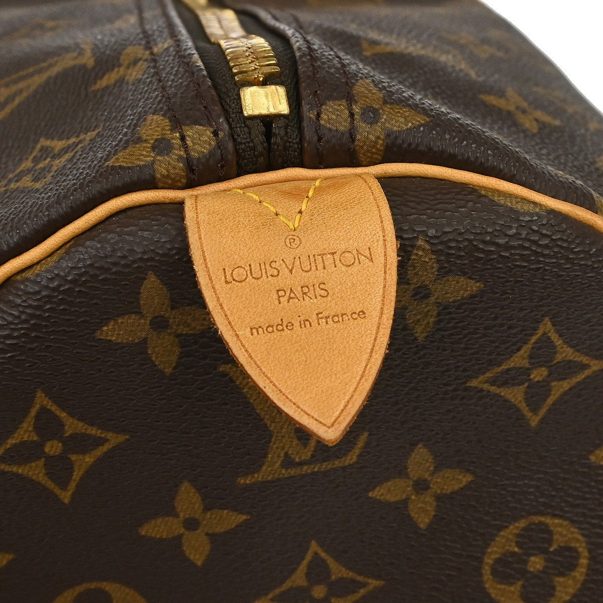 Louis Vuitton Keepall Monogram Canvas Brown Canvas Travel Bag Bag (Pre-Owned)