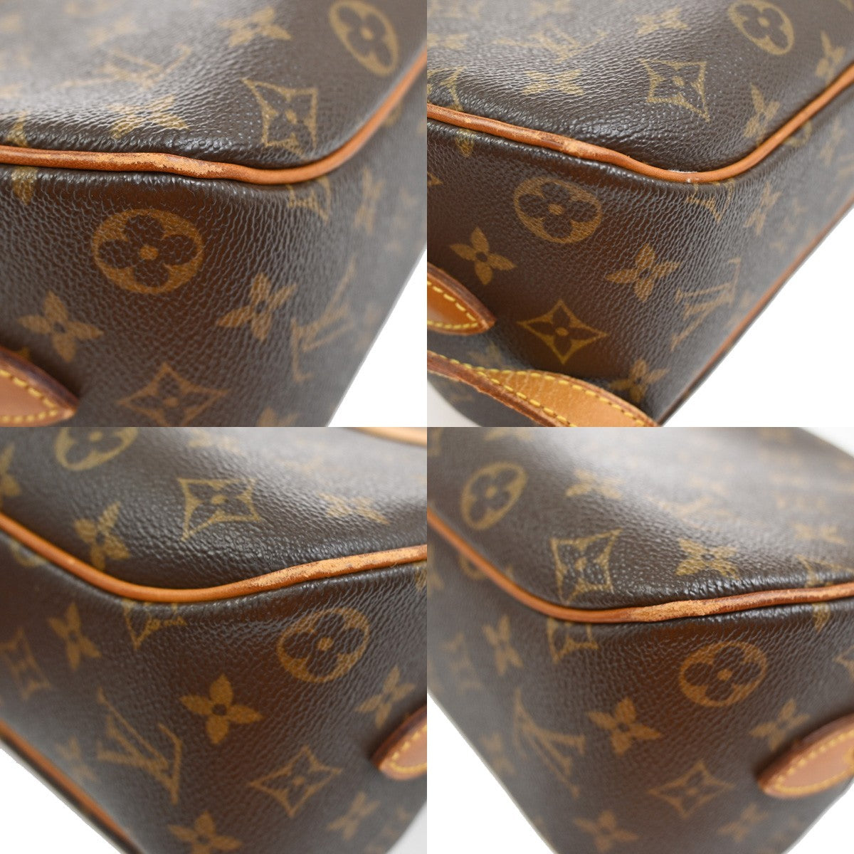 Louis Vuitton Blois Monogram Canvas Brown Canvas Shoulder Bag Bag (Pre-Owned)