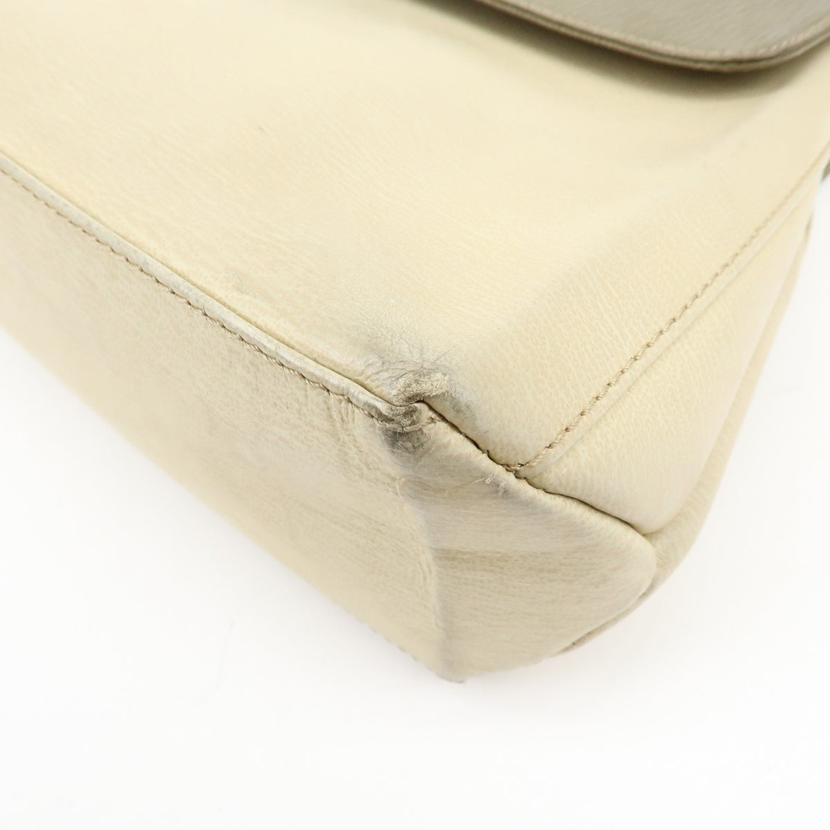 Loewe Vintage Velazquez Top Handle Leather Beige Leather Handbag (Pre-Owned)