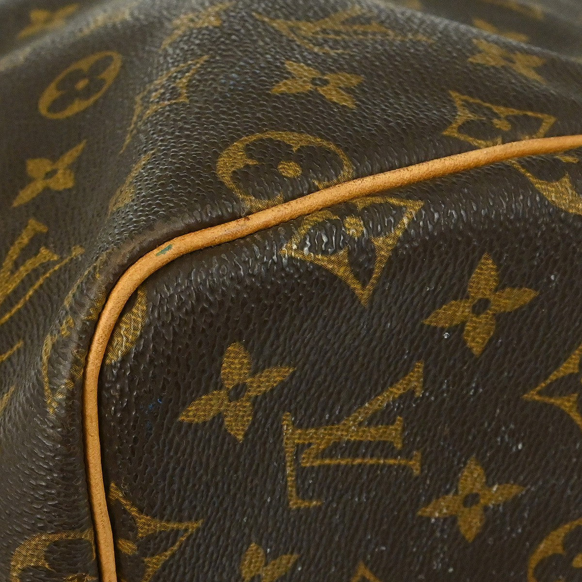 Louis Vuitton Keepall Monogram Brown Canvas Travel Bag Bag (Pre-Owned)