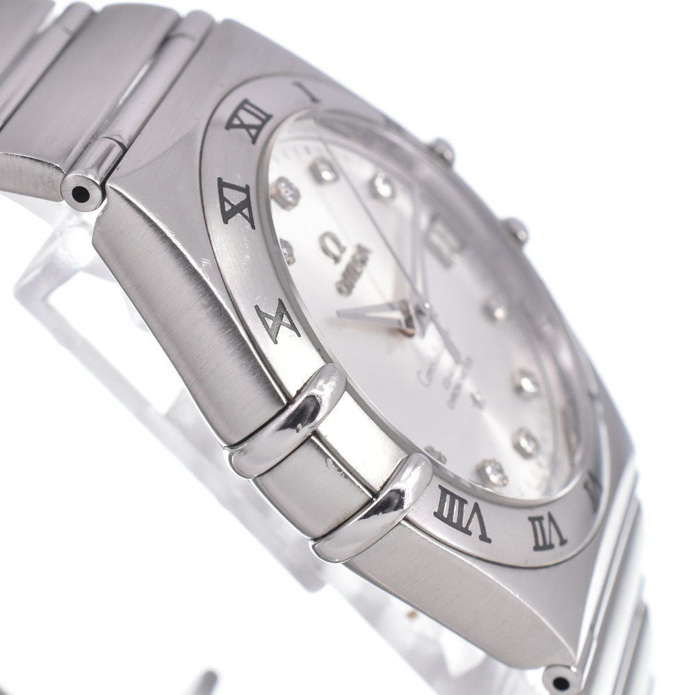 Omega Constellation Co-Axial Chronometer Automatic Stainless Steel With Diamond Markers Watch (Pre-Owned)