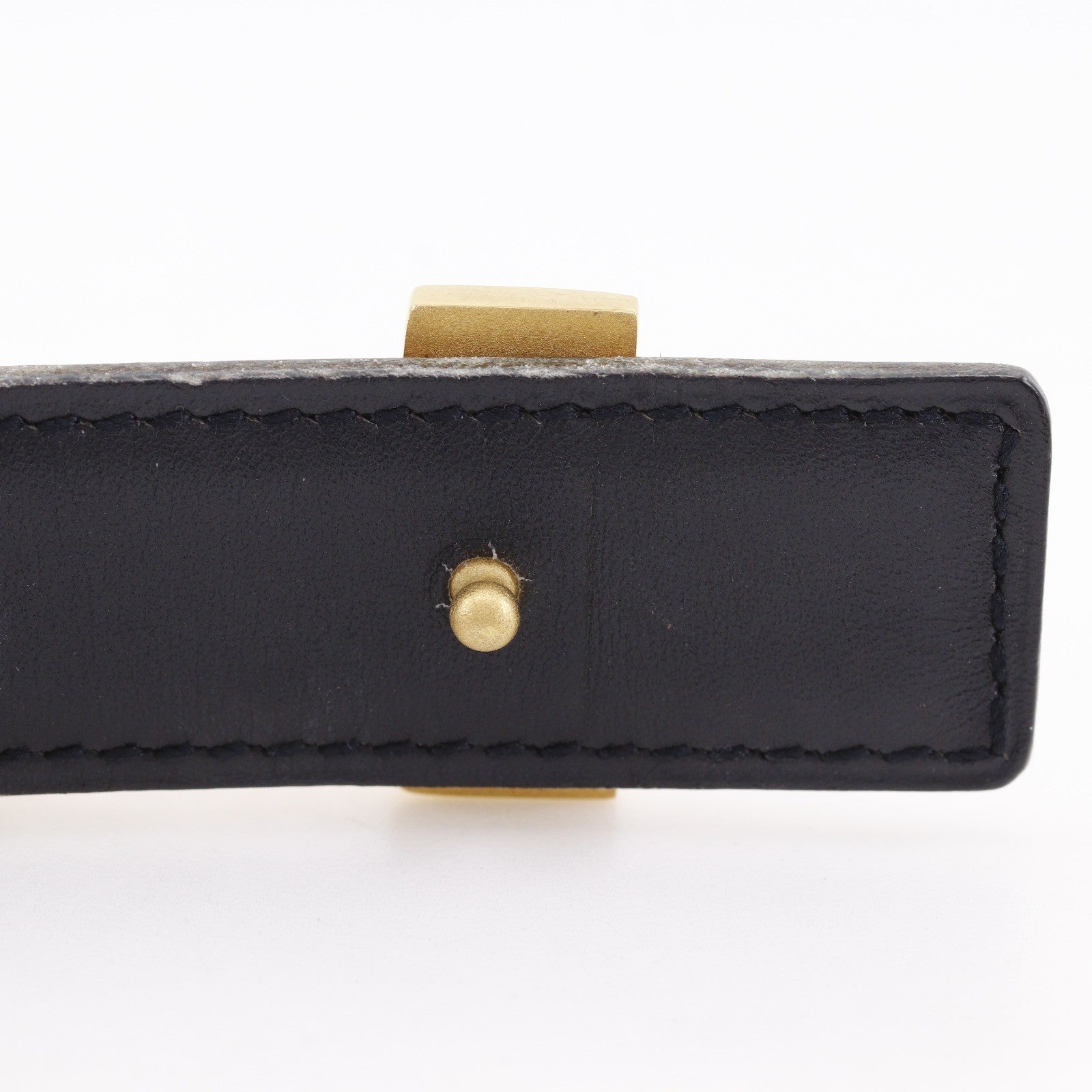Hermes Constance Reversible Belt Leather Brown Leather Belts Accessory (Pre-Owned)