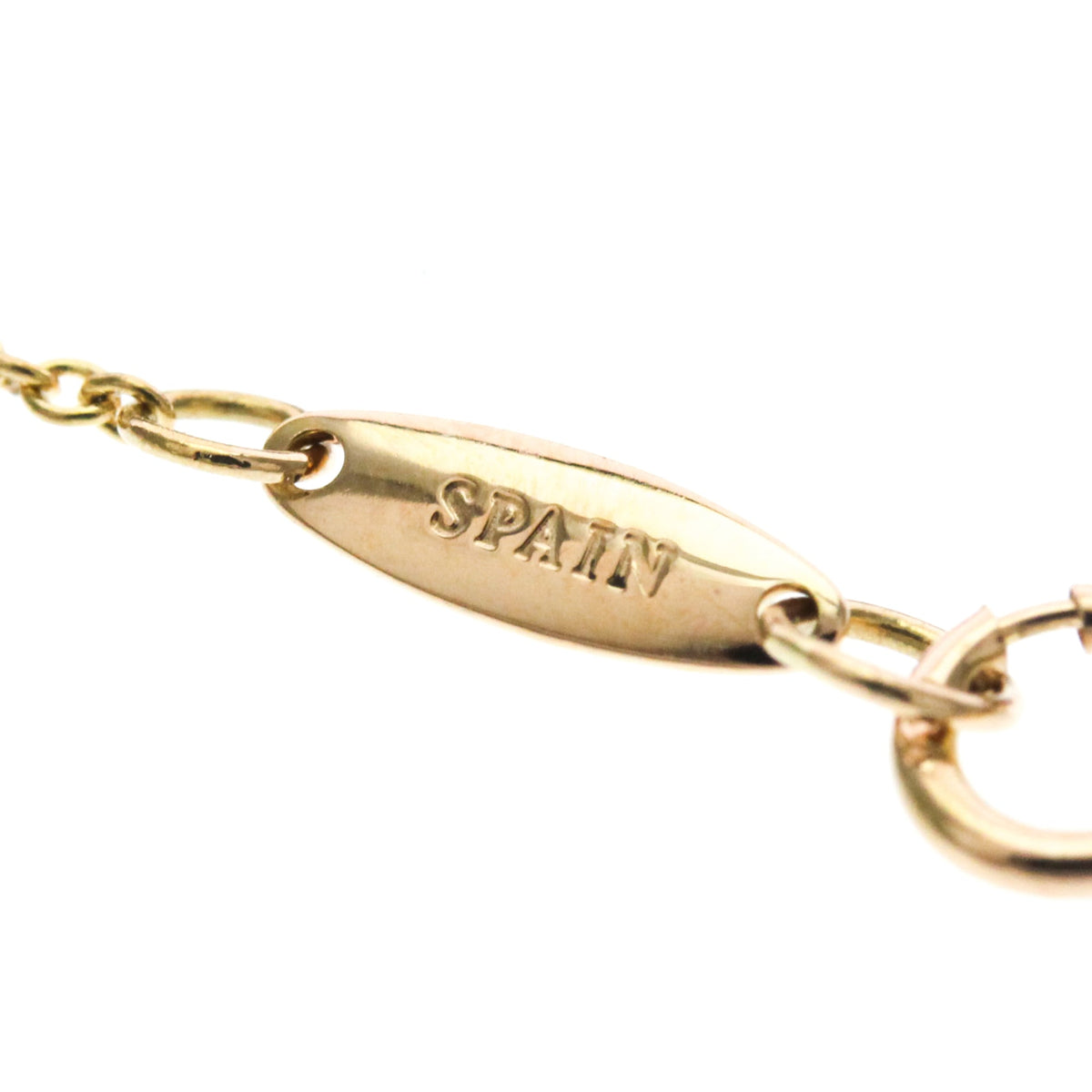 Tiffany & Co. Elsa Peretti Open Heart Pendant 18K Rose Gold Pink Pink_Gold Necklace Jewelry (Pre-Owned)