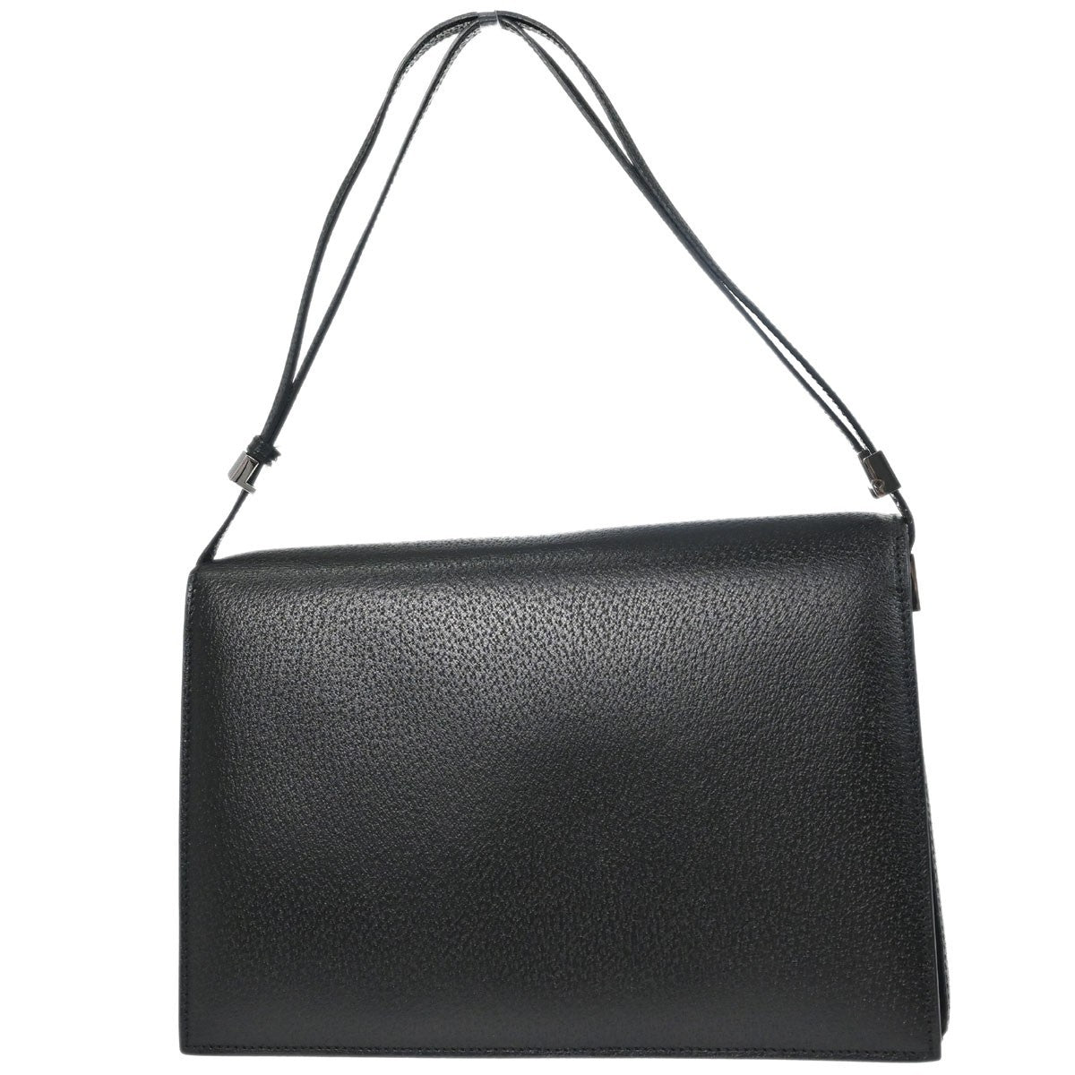 Gucci Vintage Leather Black Leather Shoulder Bag Bag (Pre-Owned)