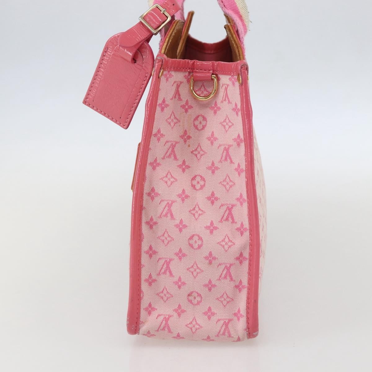 Louis Vuitton Kathleen Mini Lin Pink Canvas Tote Bag Bag (Pre-Owned)