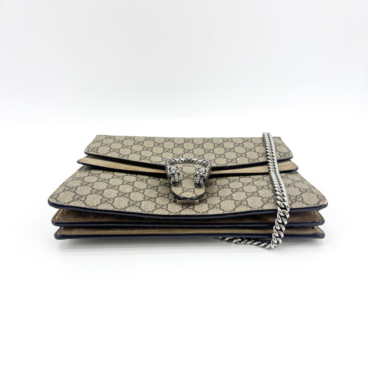 Gucci Dionysus Gg Coated Canvas Brown Canvas Shoulder Bag Bag (Pre-Owned)