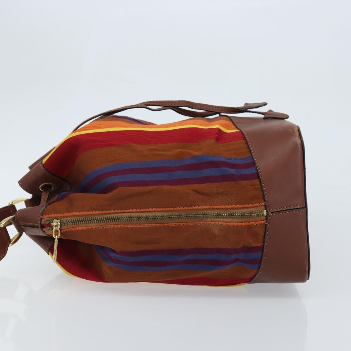 Celine Vintage Canvas Multicolour Canvas Shoulder Bag Bag (Pre-Owned)