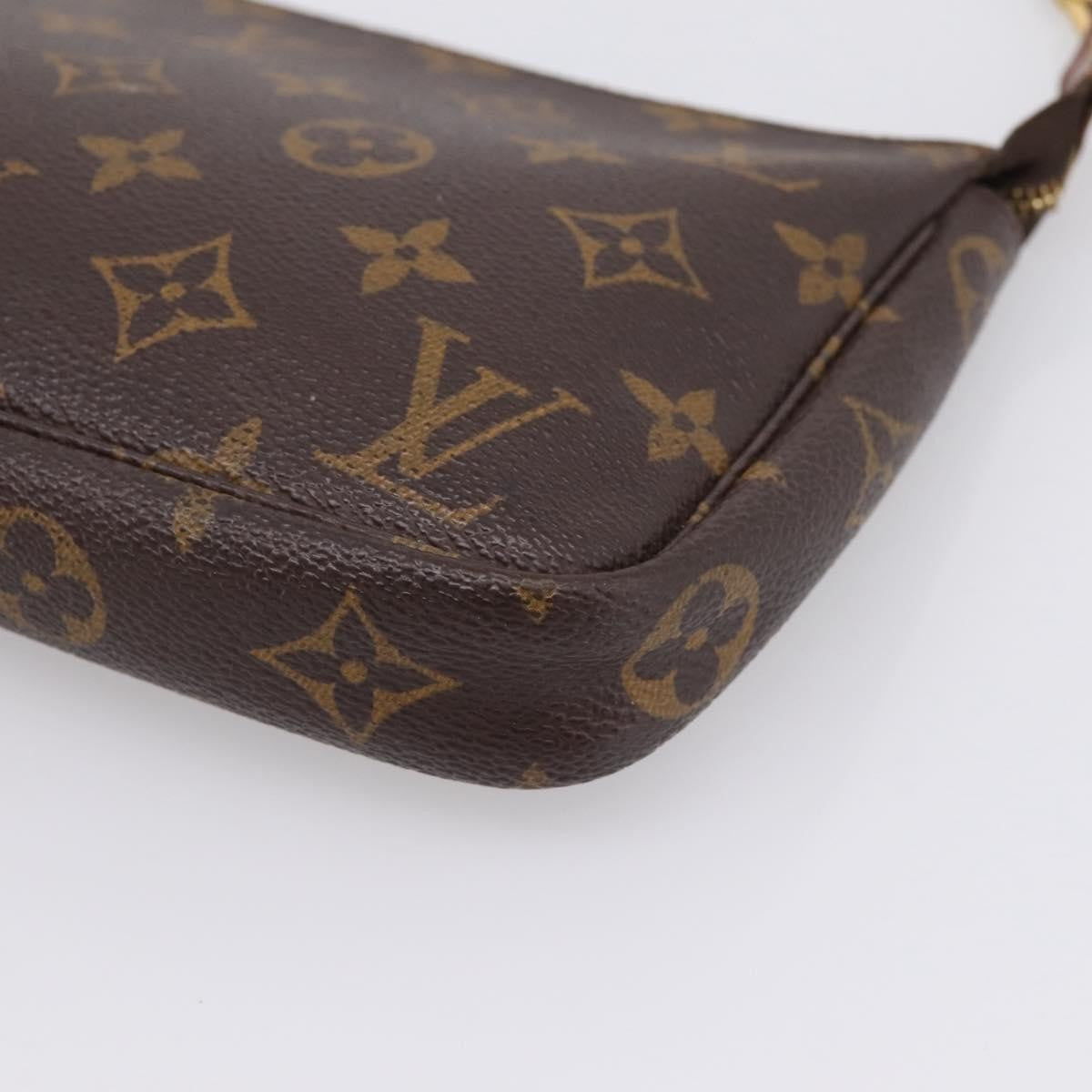 Louis Vuitton Pochette Accessoires Nm Monogram Canvas Brown Canvas Clutche & Pouche Bag (Pre-Owned)