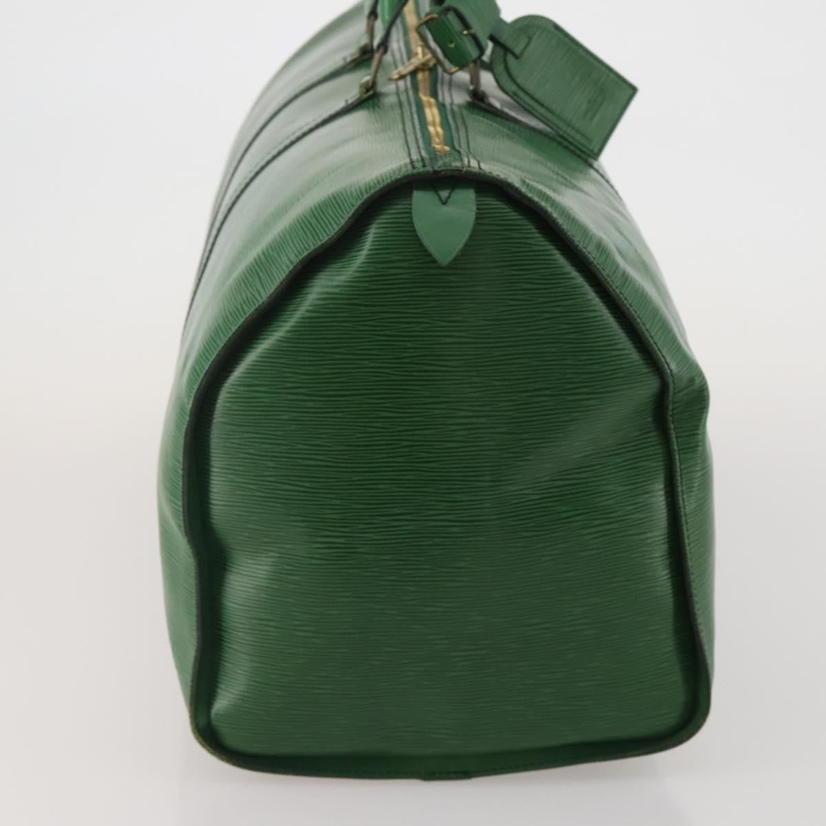 Louis Vuitton Keepall Epi Leather Green Leather Travel Bag Bag (Pre-Owned)