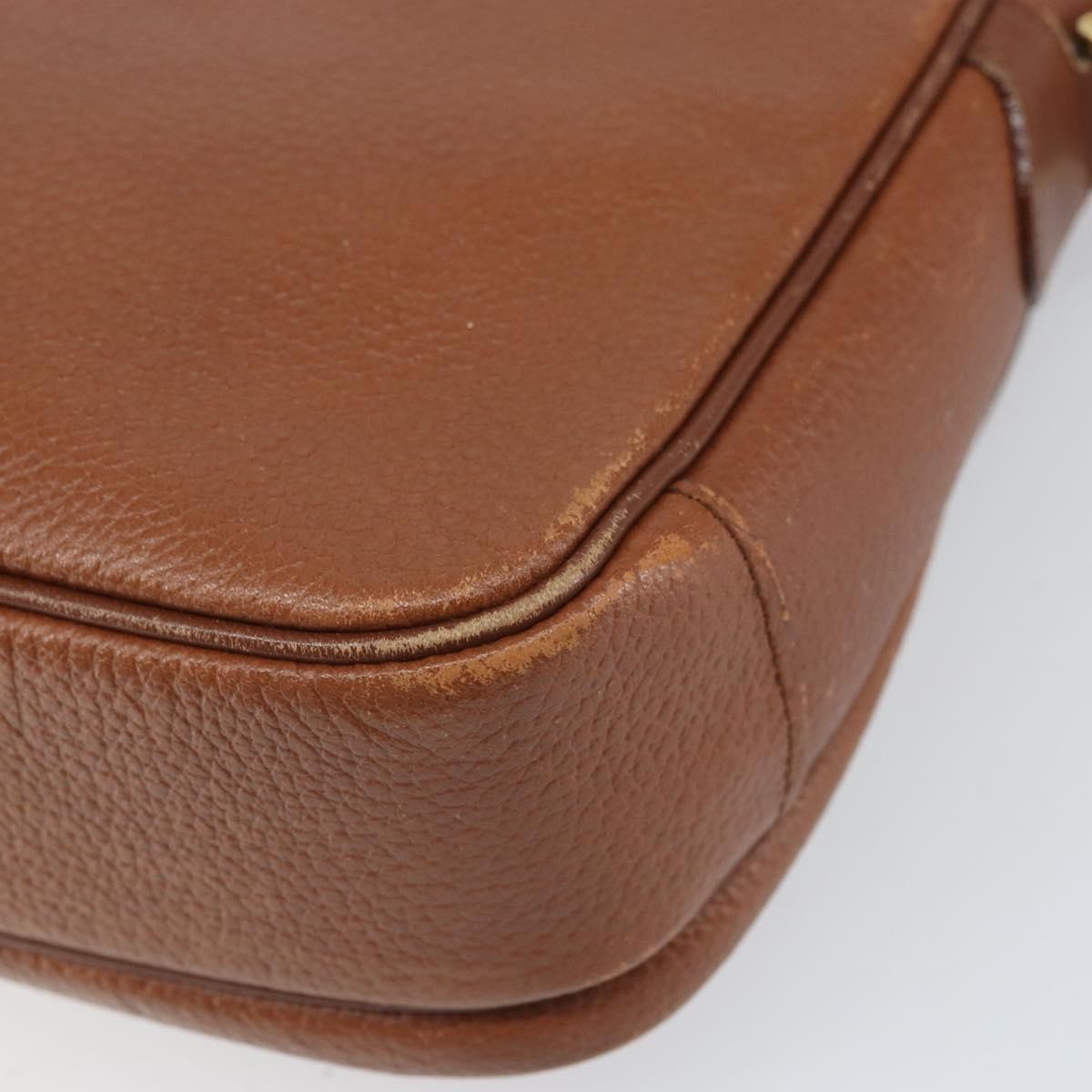 Burberry Vintage Leather Brown Leather Shoulder Bag Bag (Pre-Owned)