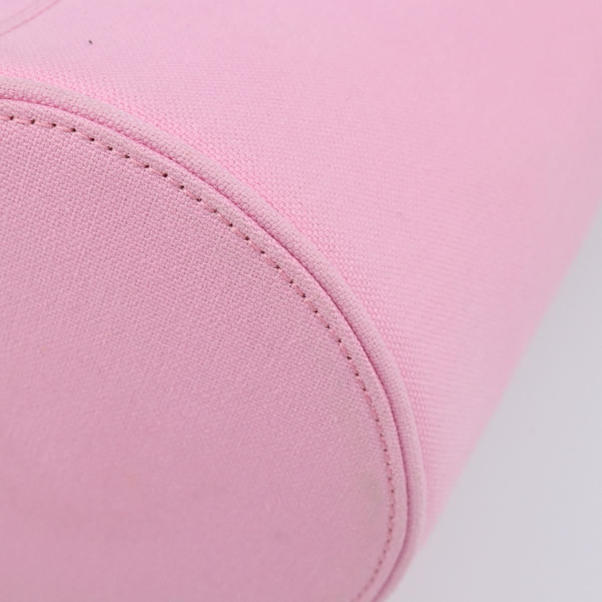 Balenciaga Wave Bucket Printed Canvas Pink Canvas Tote Bag Bag (Pre-Owned)