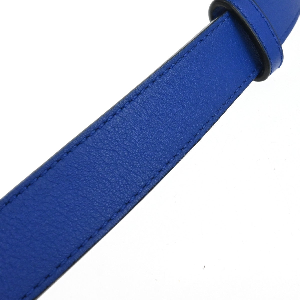 Loewe Hammock Leather Blue Leather Handbag (Pre-Owned)