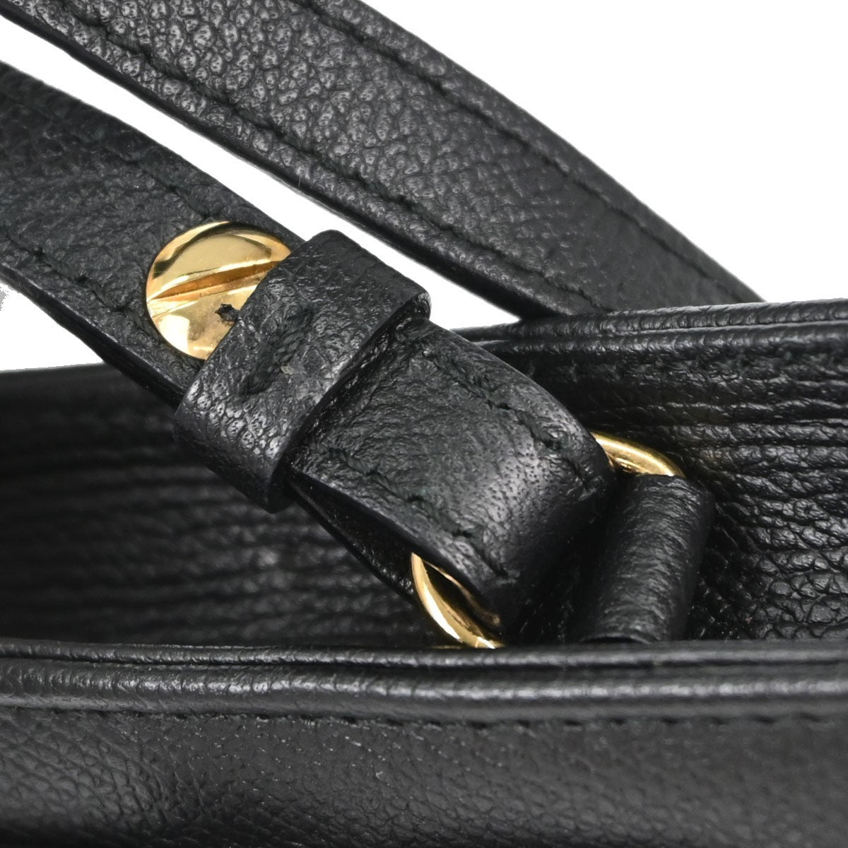 Chanel Cigarette Case Caviar Black Leather Clutche & Pouche Bag (Pre-Owned)