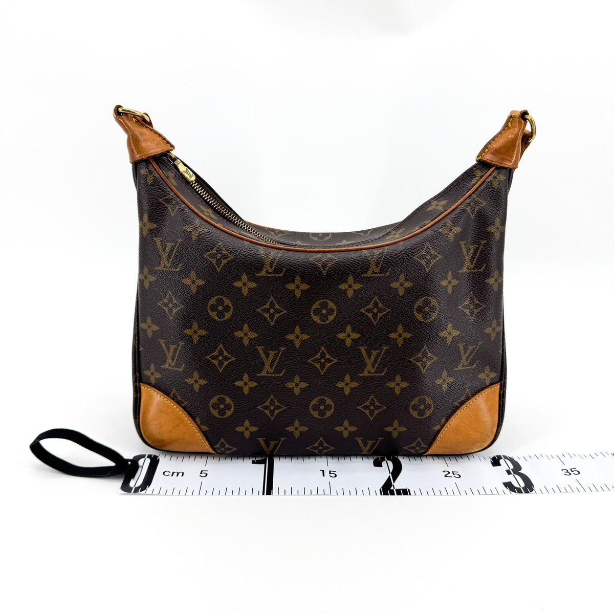 Louis Vuitton Boulogne Monogram Canvas Brown Canvas Handbag (Pre-Owned)