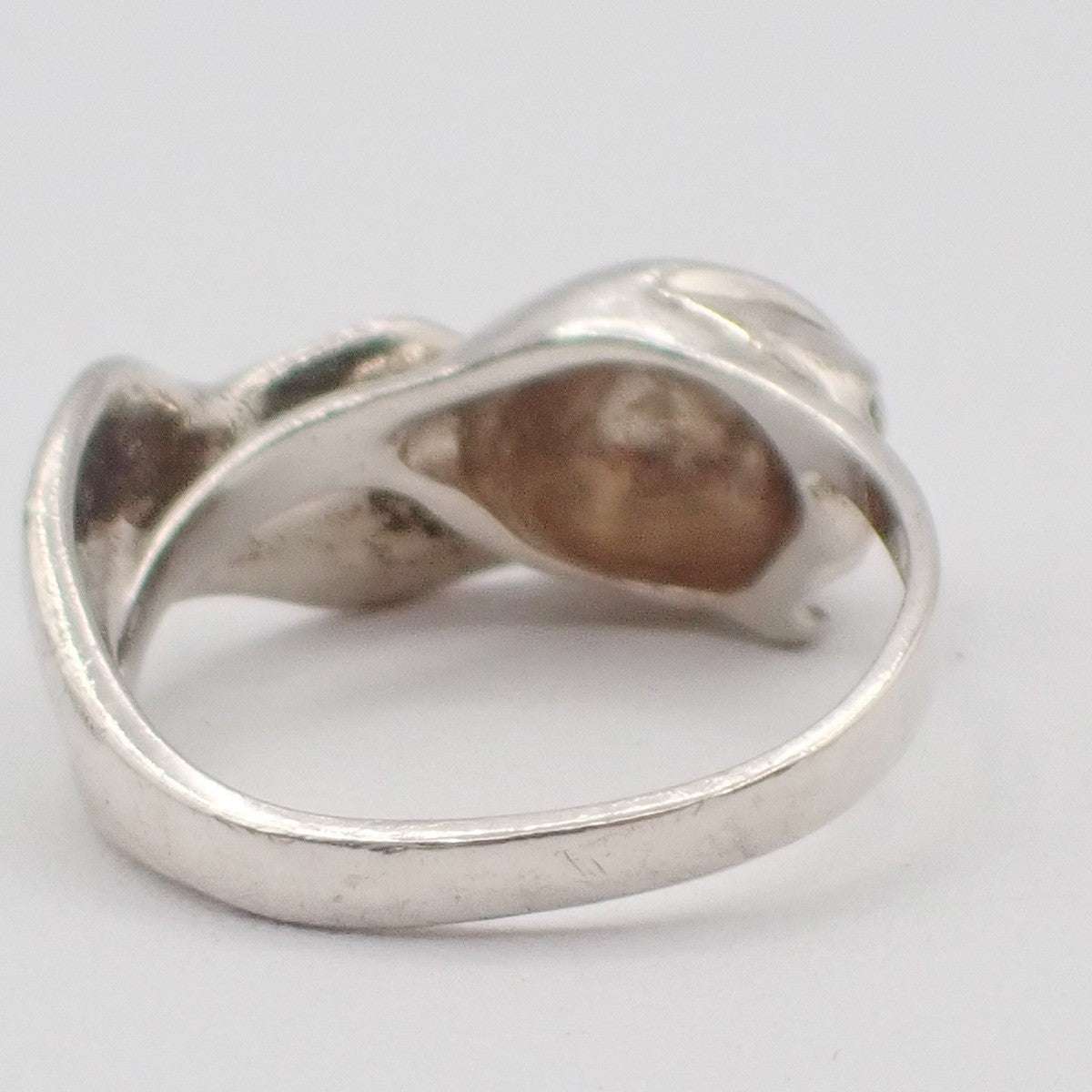 Tiffany & Co. Tulipe Silver 925 Silver Sterling_Silver Ring Jewelry (Pre-Owned)