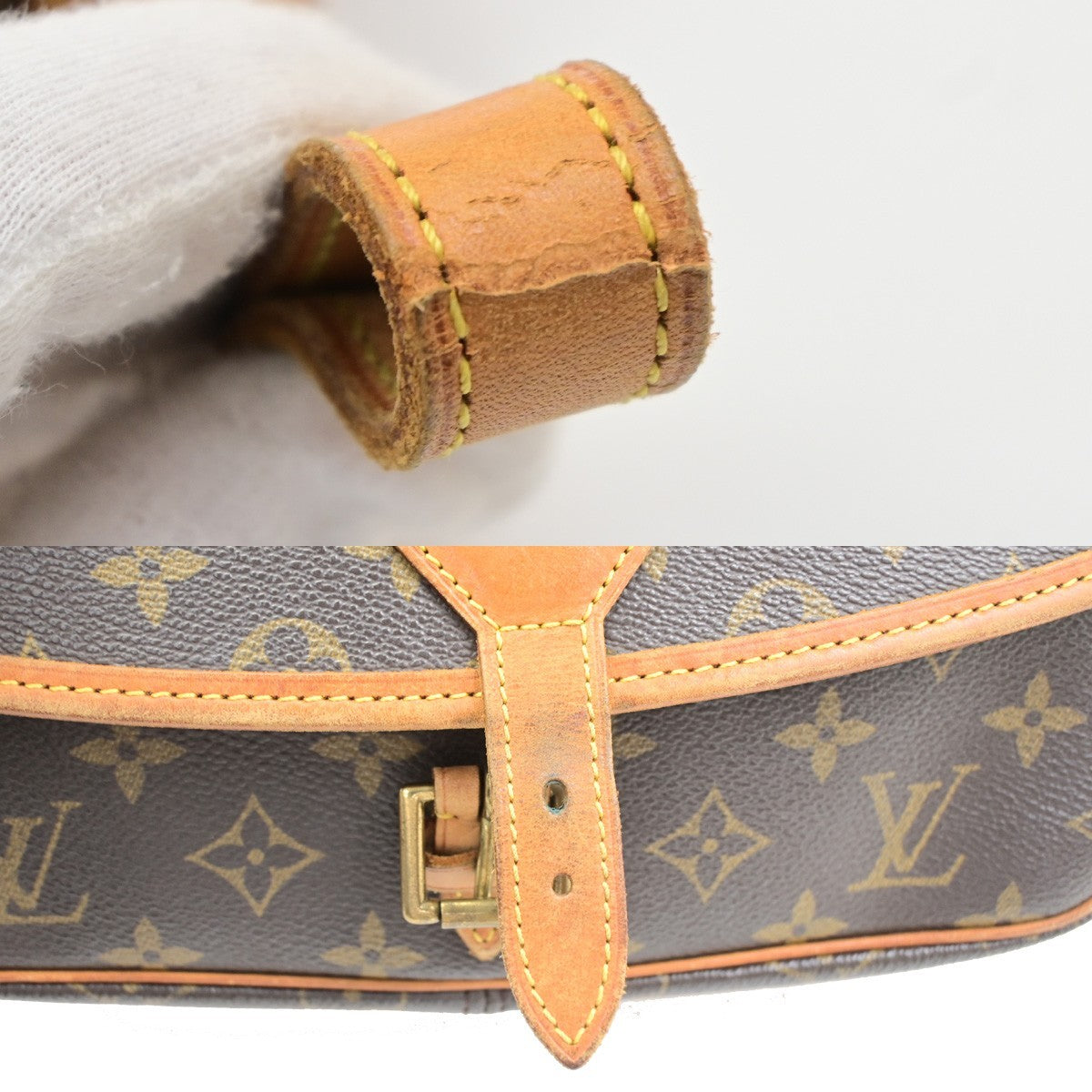 Louis Vuitton Sologne Monogram Canvas Brown Canvas Shoulder Bag Bag (Pre-Owned)