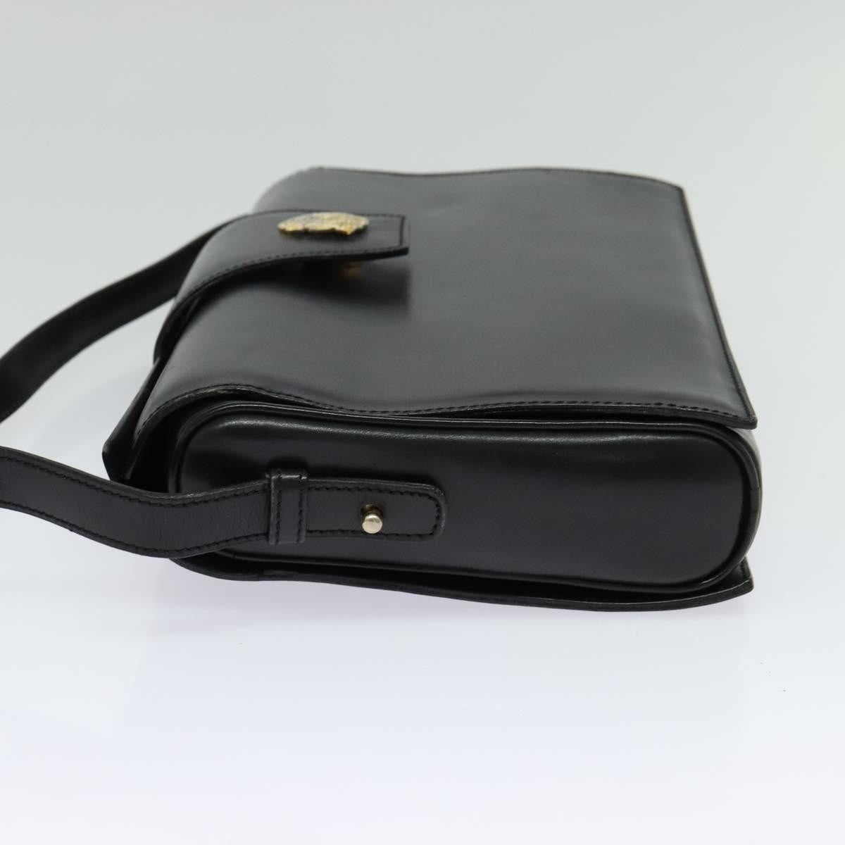 Celine Vintage Leather Black Leather Shoulder Bag Bag (Pre-Owned)