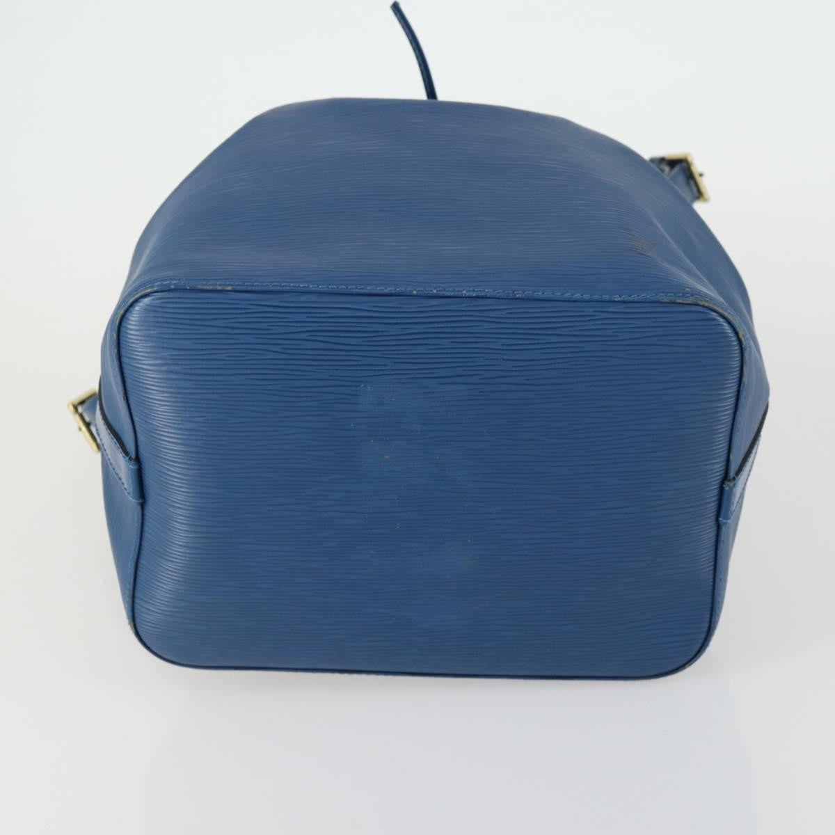 Louis Vuitton Petit Noe Epi Leather Blue Leather Shoulder Bag Bag (Pre-Owned)